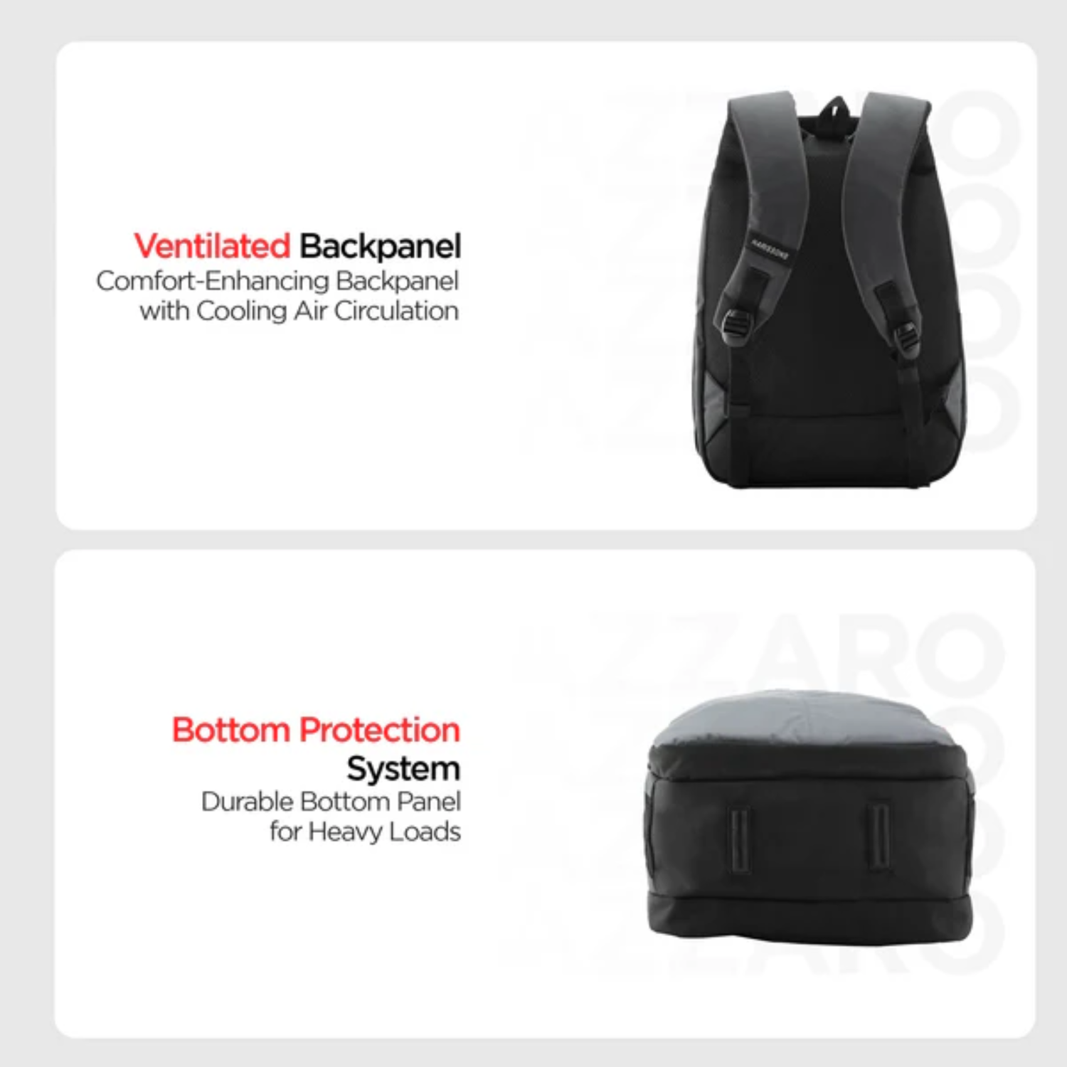 Harissons Azzaro 40L Executive Laptop Backpack - Image 6