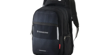 Harissons Speckle 40L Laptop Backpack with Free Rain Cover and Pouch