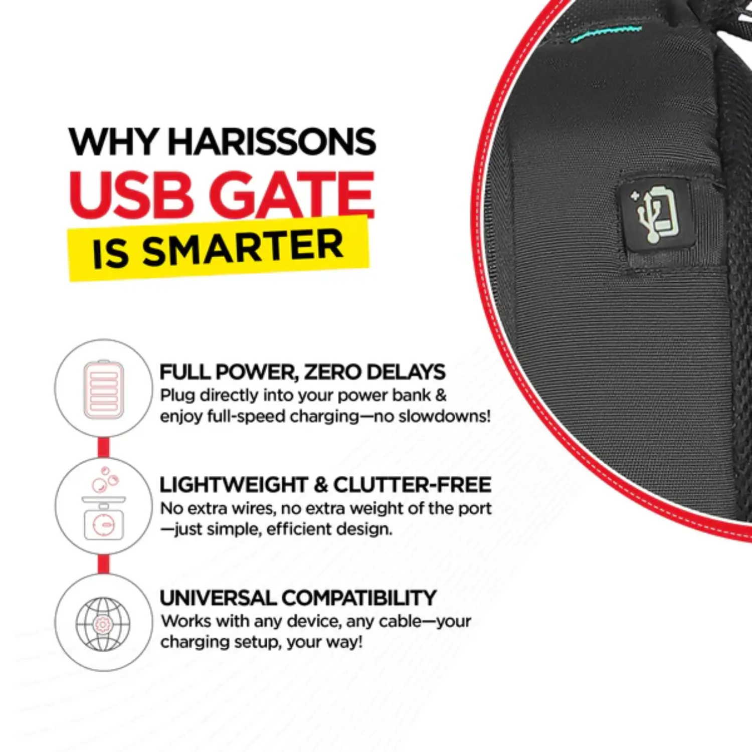 Harissons AXIRON Versatile 25L 3-in-1 Premium Laptop Backpack (15.6") - Image 7