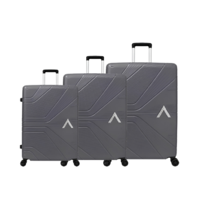 Aristocrat Phantom | Hard Trolley Bag | 3 pcs set (55 cm, 66 cm, 76 cm) | 8 Spinner Wheels & Combination Lock