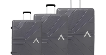 Aristocrat Phantom | Hard Trolley Bag | 3 pcs set (55 cm, 66 cm, 76 cm) | 8 Spinner Wheels & Combination Lock